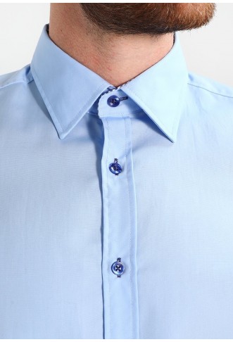 Pier One Shirt - light blue/blue