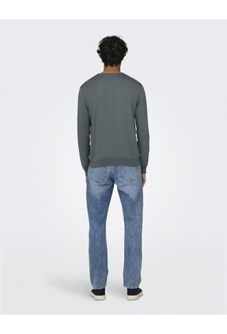 ONLY & SONS- Knitted Round Neck Jumper