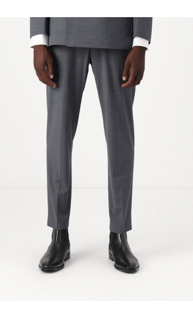 Isaac Dewhirst PREMIUM Pants - grey melange