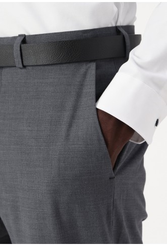 Isaac Dewhirst PREMIUM Pants - grey melange