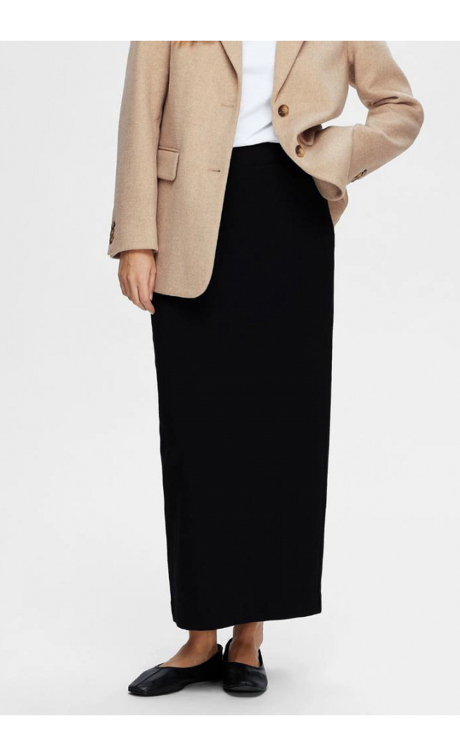 Selected SLFSHELLY  ANKLE SKIRT NOOS - Maxi skirts