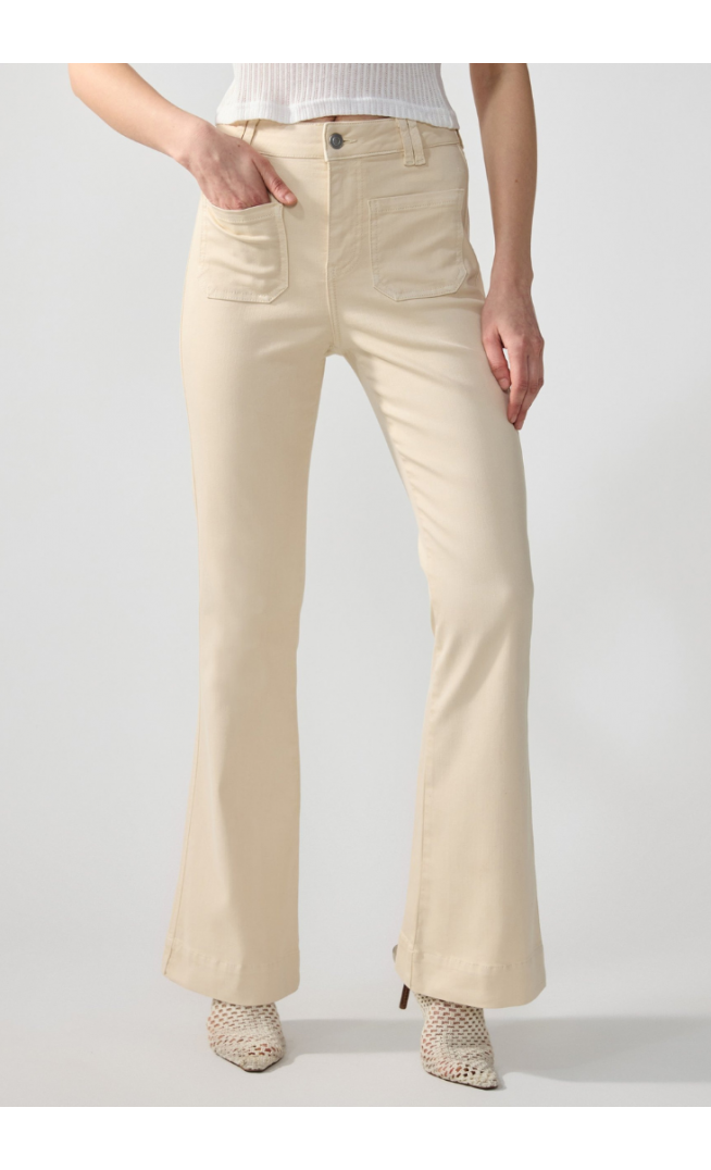 Anna Field Flared Jeans - beige
