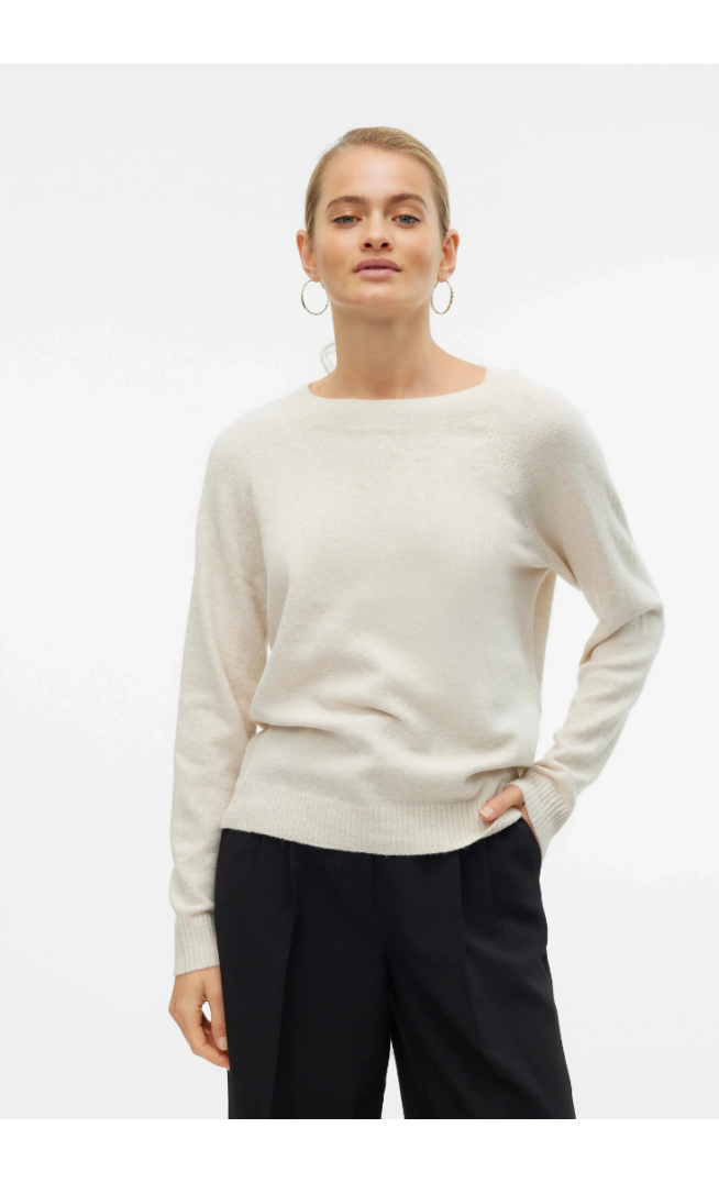 Vero Moda O-NECK BLOUSE  - Pullover