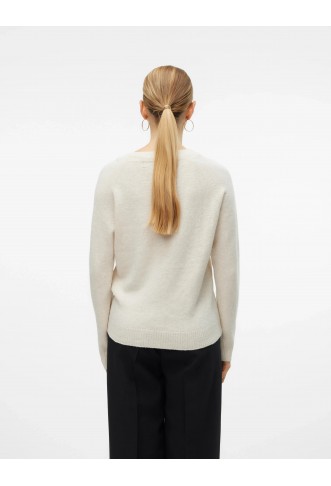 Vero Moda O-NECK BLOUSE  - Pullover