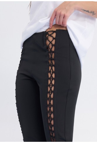 Even&Odd  Trousers - black