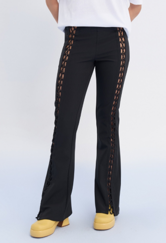 Even&Odd  Trousers - black