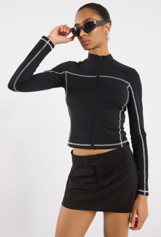 Even&Odd Zip-up sweatshirt...