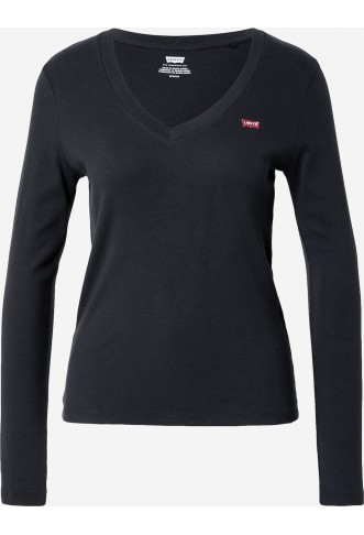 LEVI'S  Shirt 'Essential Housemark' in Black