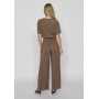 VILA VIPLISA LOOSE - Trousers - Brown