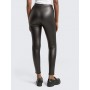 Denim Female leggings in a leather look