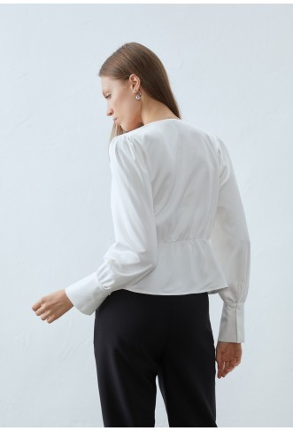 Anna Field Blouse - white