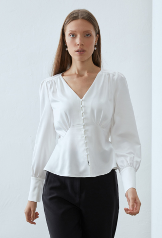 Anna Field Blouse - white