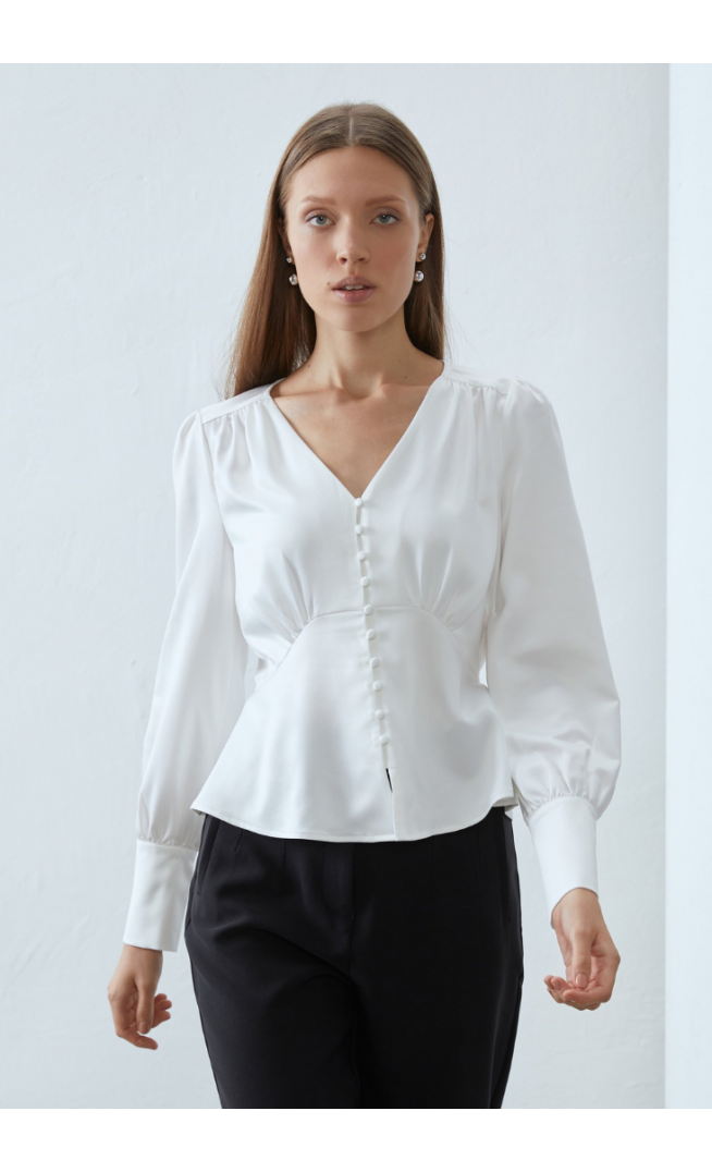 Anna Field Blouse - white
