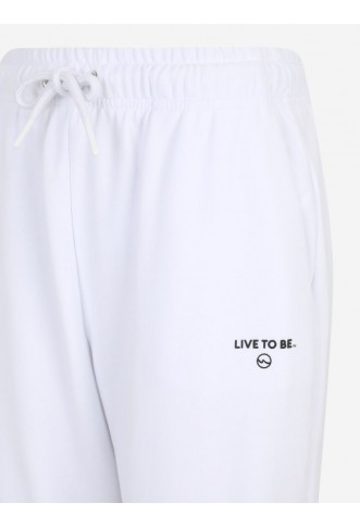 Live to Be White sweatpants