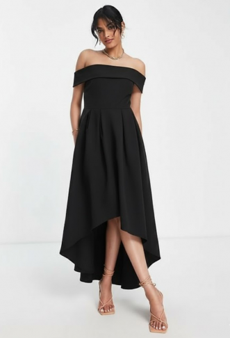 True Violet Bardot Wrap...