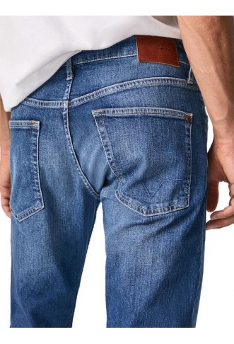 Pepe Jeans Men's Jeans Pants with Regular Tapered Fit