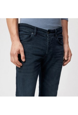 Skinny fit jeans in dark blue denim