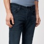 Skinny fit jeans in dark blue denim