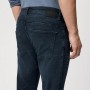 Skinny fit jeans in dark blue denim