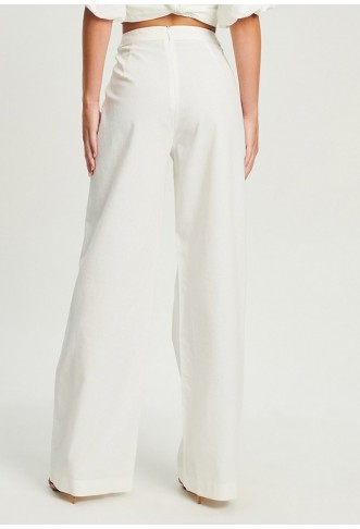 TUSSAH DREW - Trousers - white