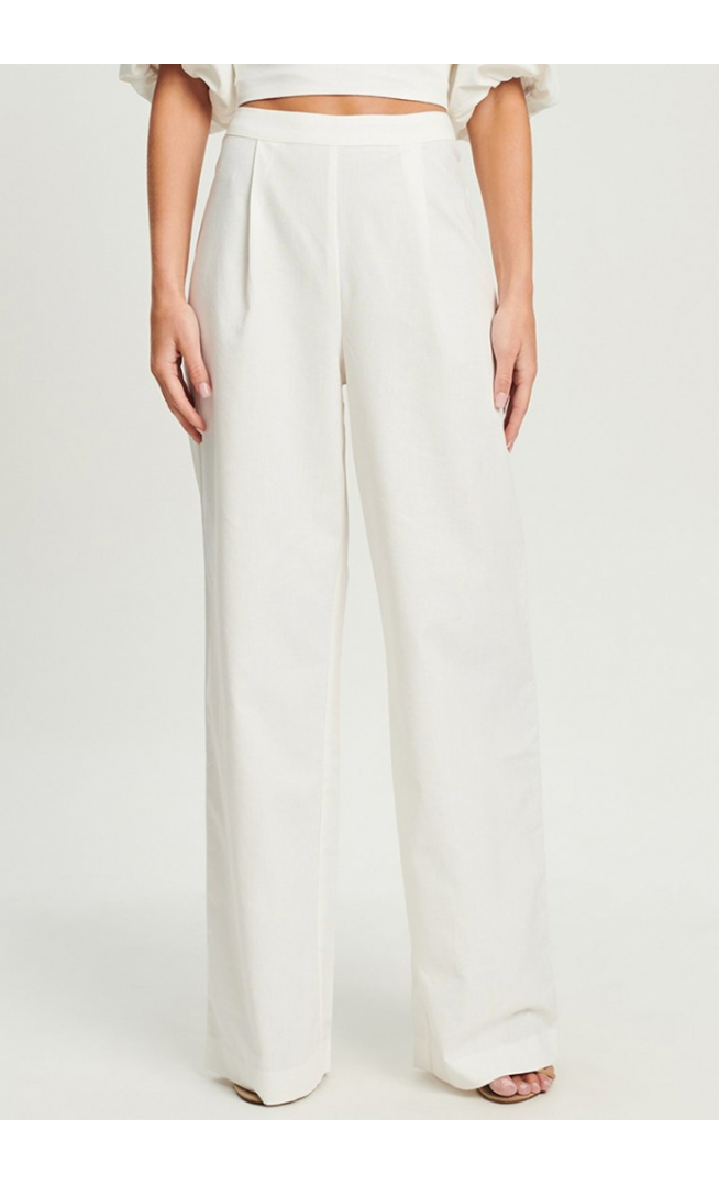 TUSSAH DREW - Trousers - white
