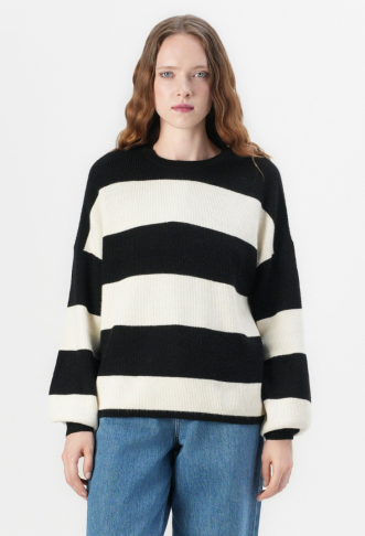 ONLY LS STRIPE NOOS -...