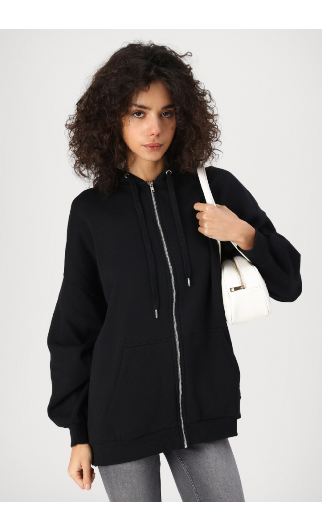 Even&Odd Hoodie - true black