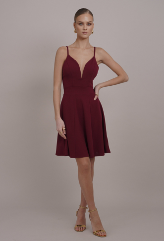 WAL G. VINCENT SKATER DRESS