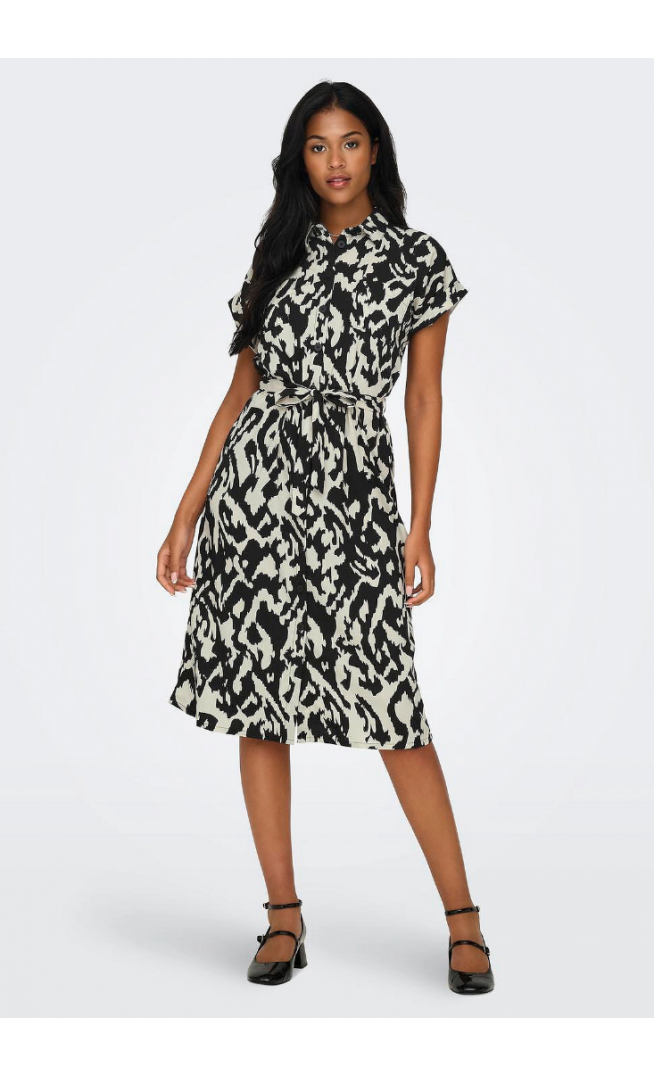 ONLHANNOVER S/S SHIRT DRESS NOOS WVN - Midi dres