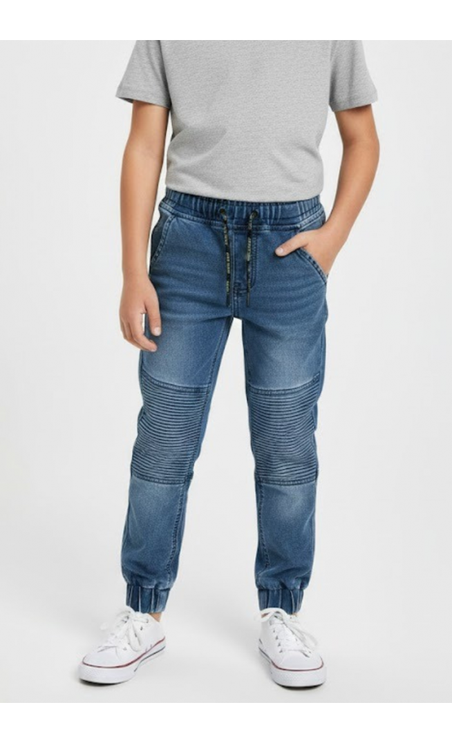 MINOTI BIKER STYLE - Hipsters - blue denim