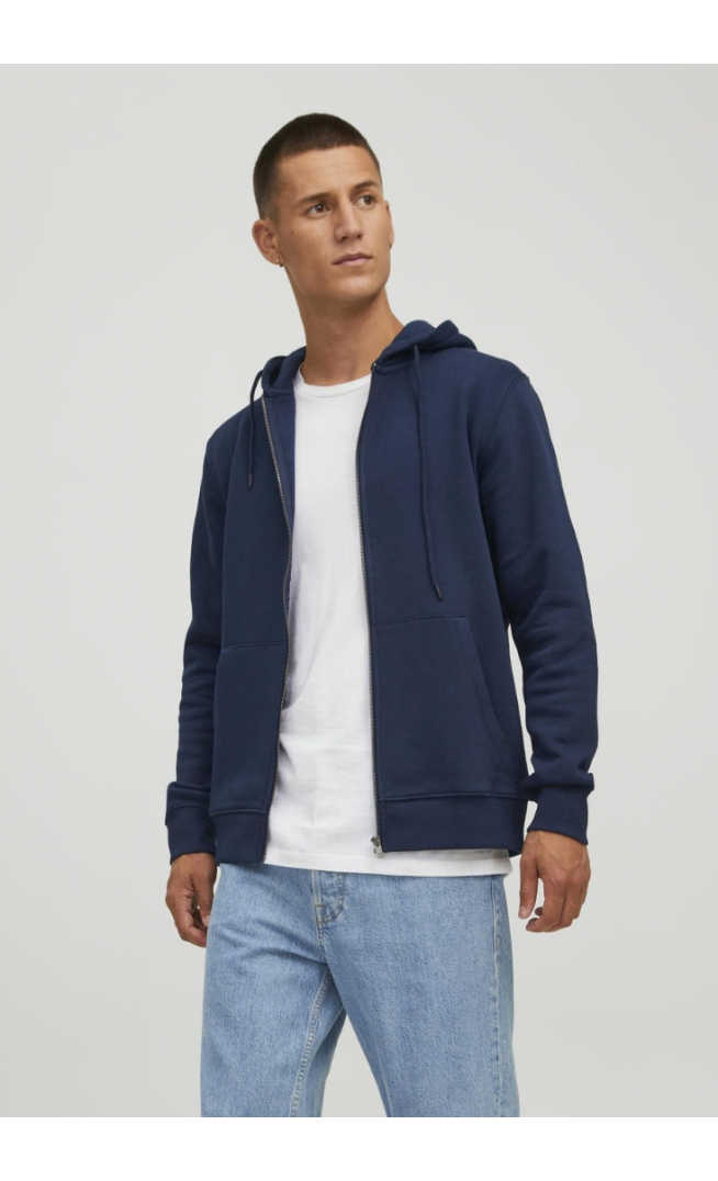 Jack & Jones - Zip-up sweatshirt - navy blazer