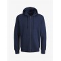 Jack & Jones - Zip-up sweatshirt - navy blazer