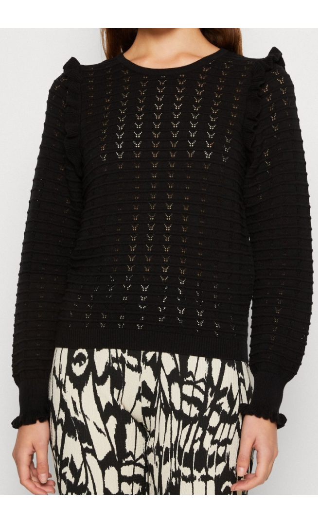 Object Pullover - black