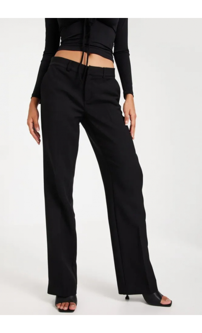 Nelly Low Waist Straight Leg Pants
