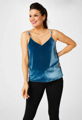 Biba x Tess Daly Velvet Cami