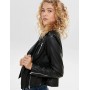 ONLY  FAUX LEATHER BIKER  - Leather jackets