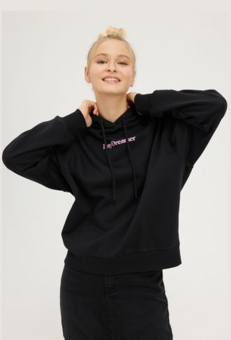 Even&Odd Hoodie - black