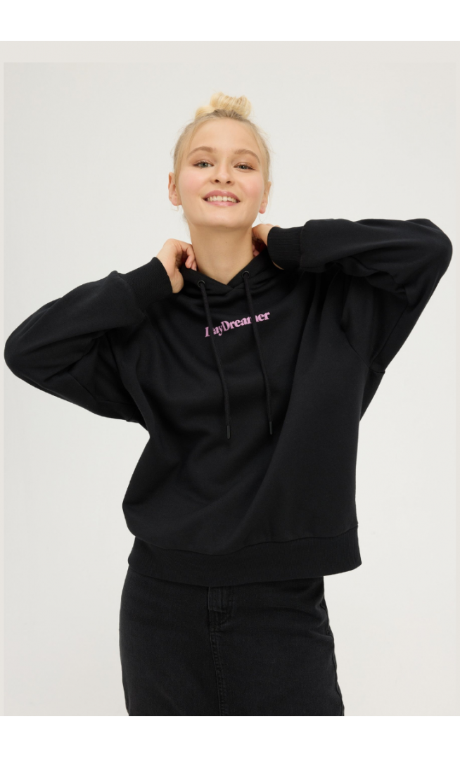 Even&Odd Hoodie - black