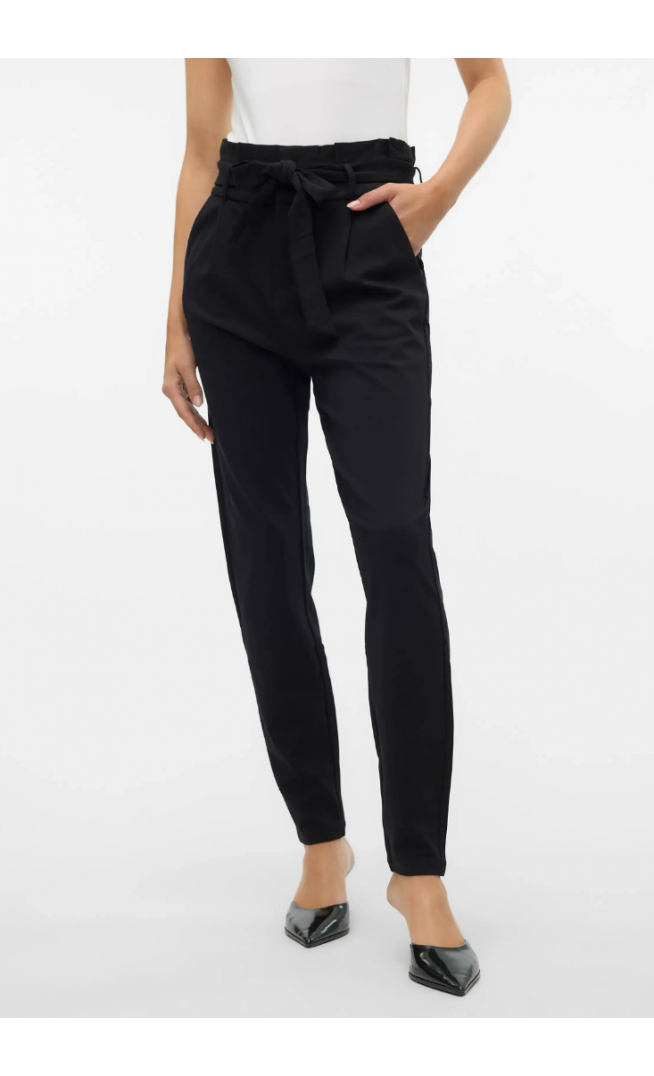 Vero Moda  LOOSE PAPERBAG PANT- Slim fit trousers