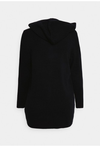 ONLY Petite  HOOD CARDIGAN - Cardigan - black