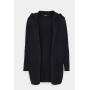 ONLY Petite  HOOD CARDIGAN - Cardigan - black