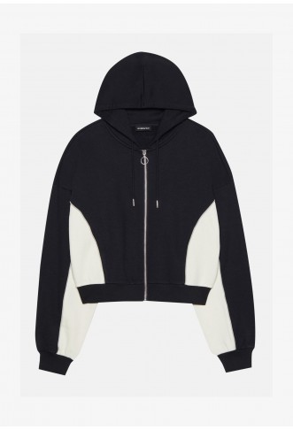Even&Odd Zip-up sweatshirt - black