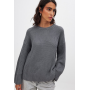 Round Neck Knitted Sweater