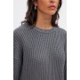 Round Neck Knitted Sweater