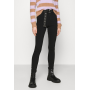 ONLY ONLNANNA SKINNY - Trousers - black