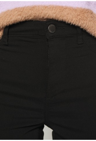 ONLY ONLNANNA SKINNY - Trousers - black