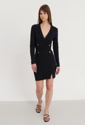 Even&Odd Shift dress - black