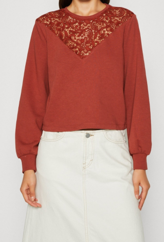 ONLY  Sweatshirt - orange