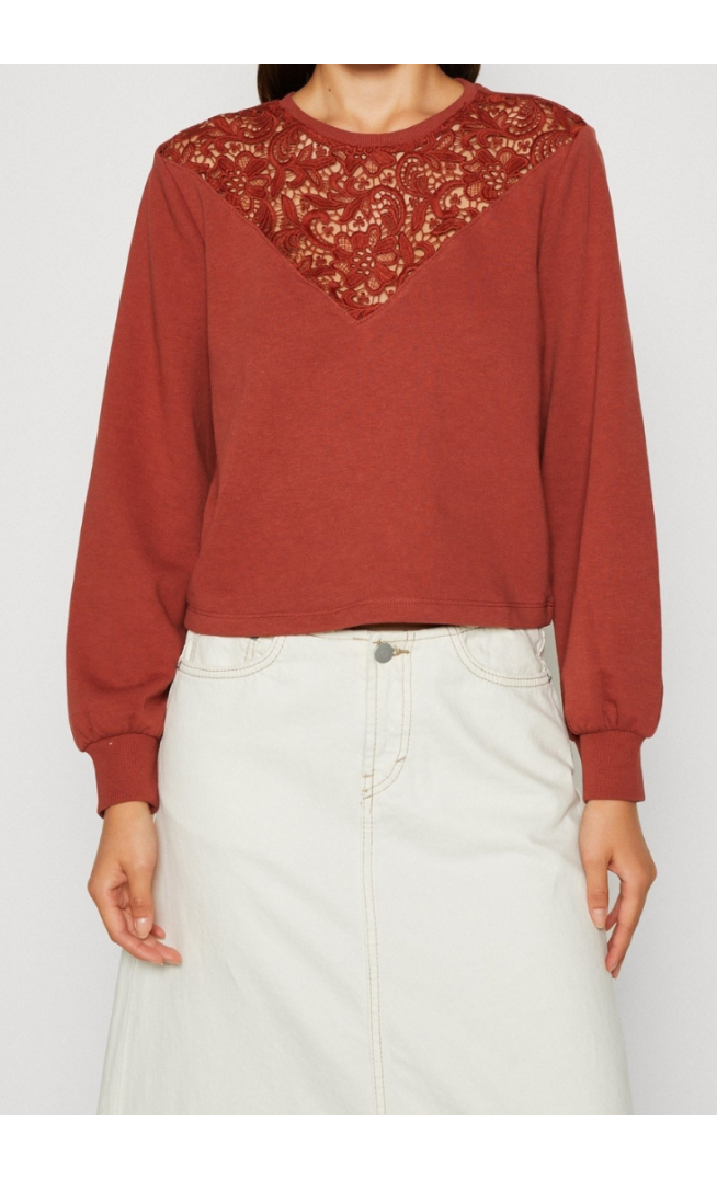 ONLY  Sweatshirt - orange