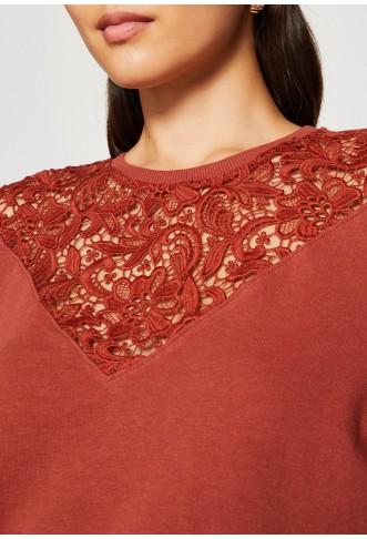 ONLY  Sweatshirt - orange